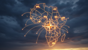 Africa connect for auto parts graphic